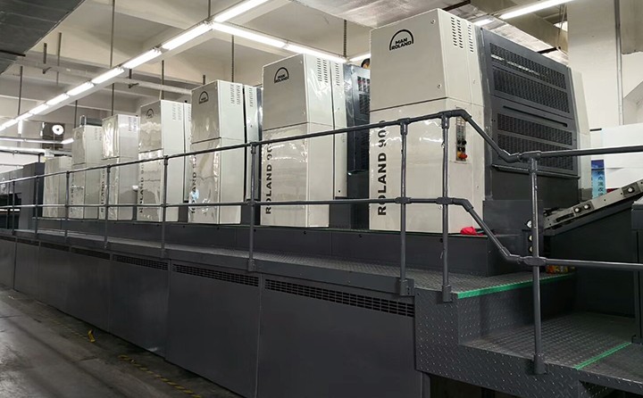 羅蘭900全開6色+連線油印刷機(jī)