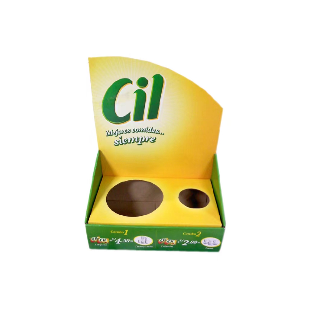 超市促銷定制水杯展示盒