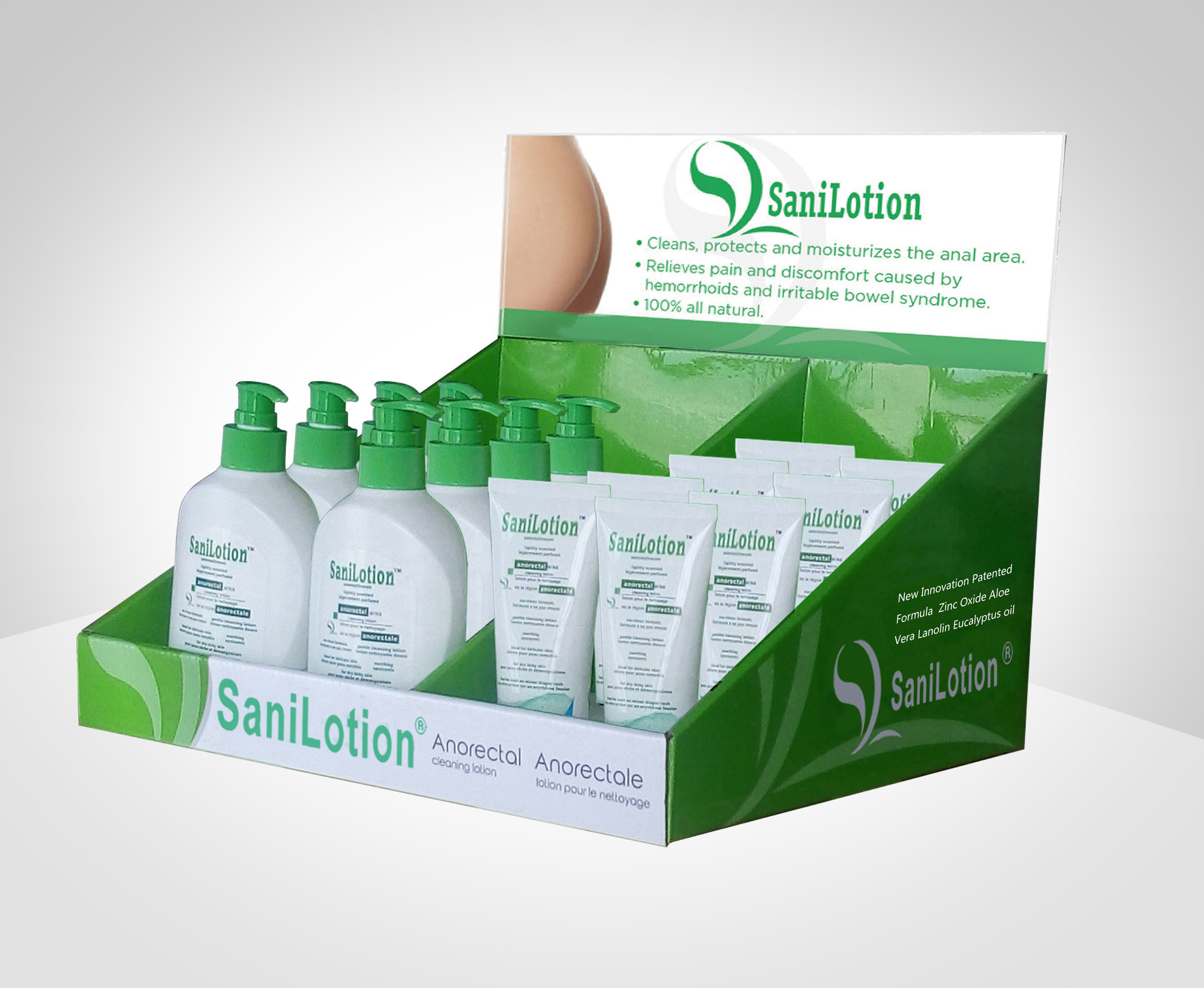 環(huán)?？苫厥障醋o(hù)用品展示盒