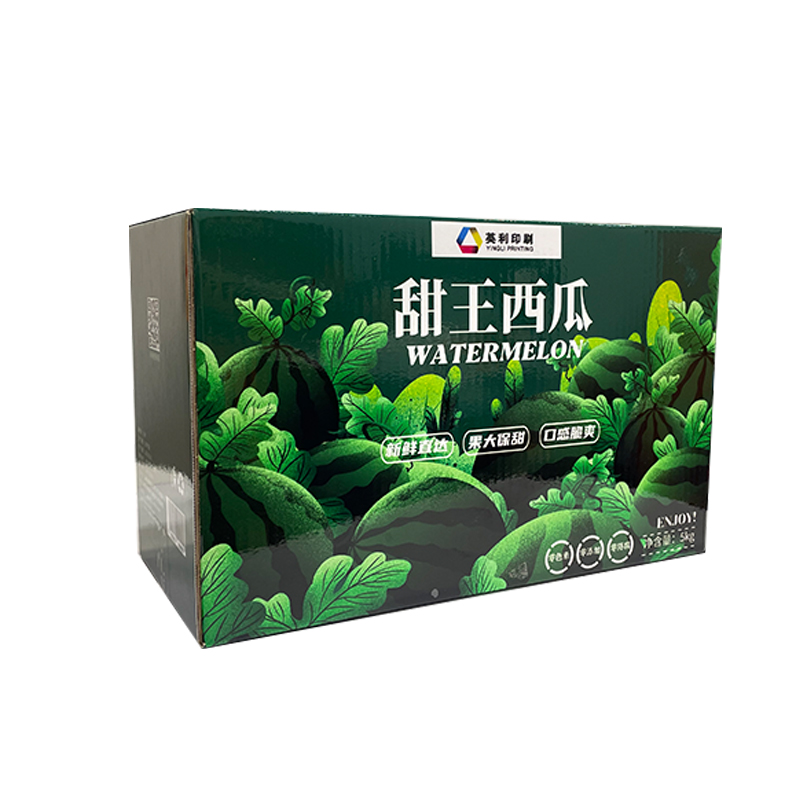 10斤裝無(wú)籽西瓜彩箱