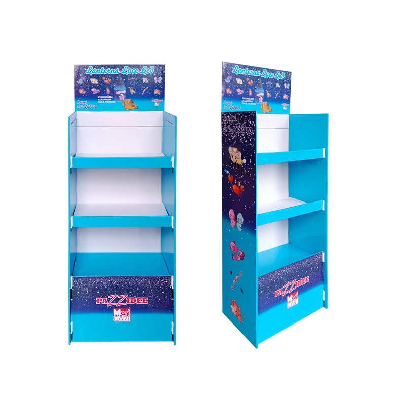 玩具展示定制零售瓦楞紙板展架