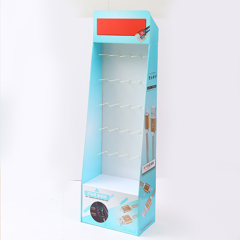 掛鉤紙展示架超市促銷紙貨架