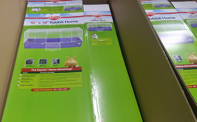 英利印刷彩箱出貨