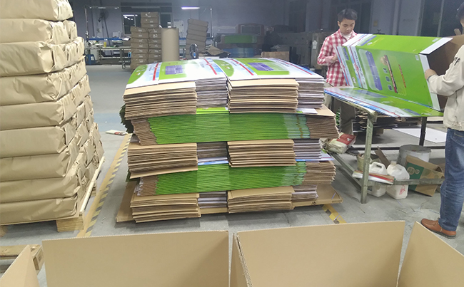 英利印刷彩箱出貨